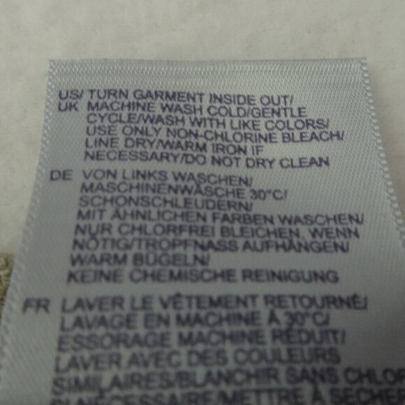 NYDJ Wide Leg Pants Women's Plus Size 20W Brown Linen Blend Cropped Cargo - Picture 11 of 11